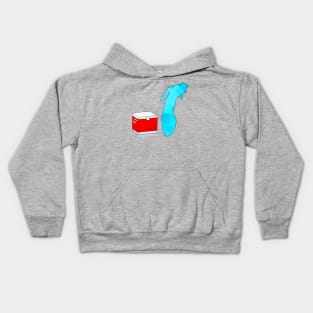 Cooler By The Lake • Lake Michigan Kids Hoodie